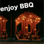 東屋で日帰りBBQ!!