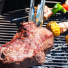 これぞワイルドBBQ!国産牛モモ塊肉